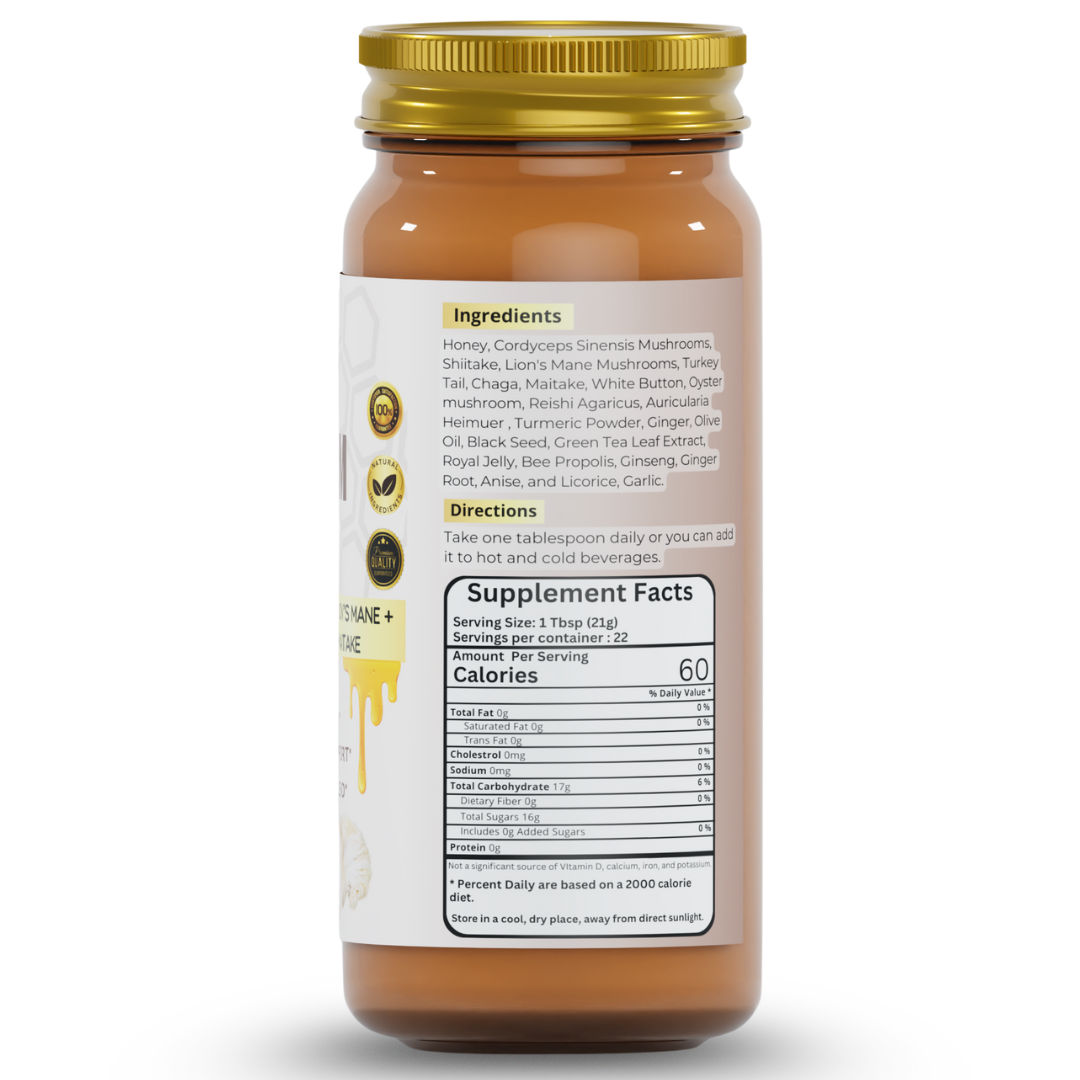 Mushroom Honey 16oz